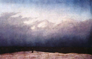 Der Mönch und das Meer - Gemälde von Caspar David Friedrich