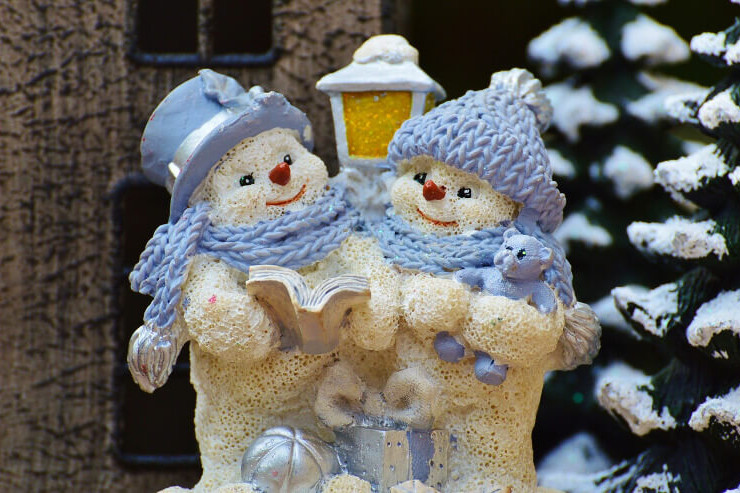 Singende Schneemänner
